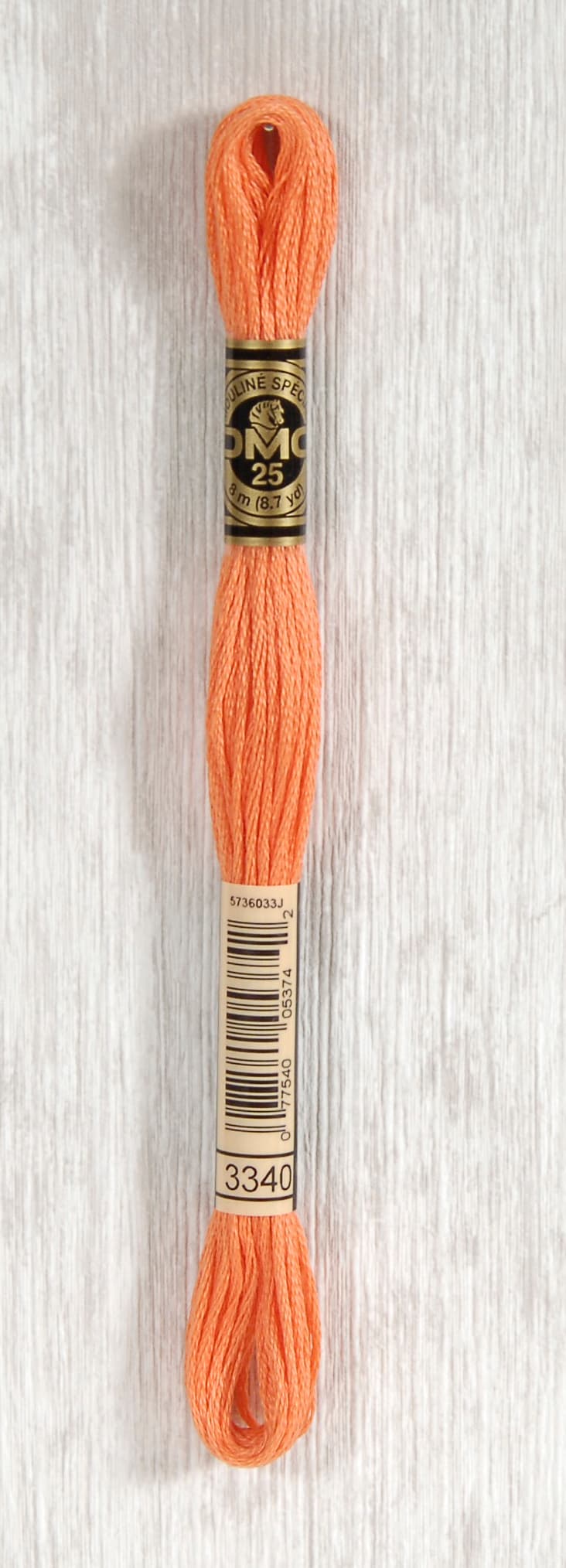 DMC Mouliné Spécial 25 Broderigarn - Färg 3340