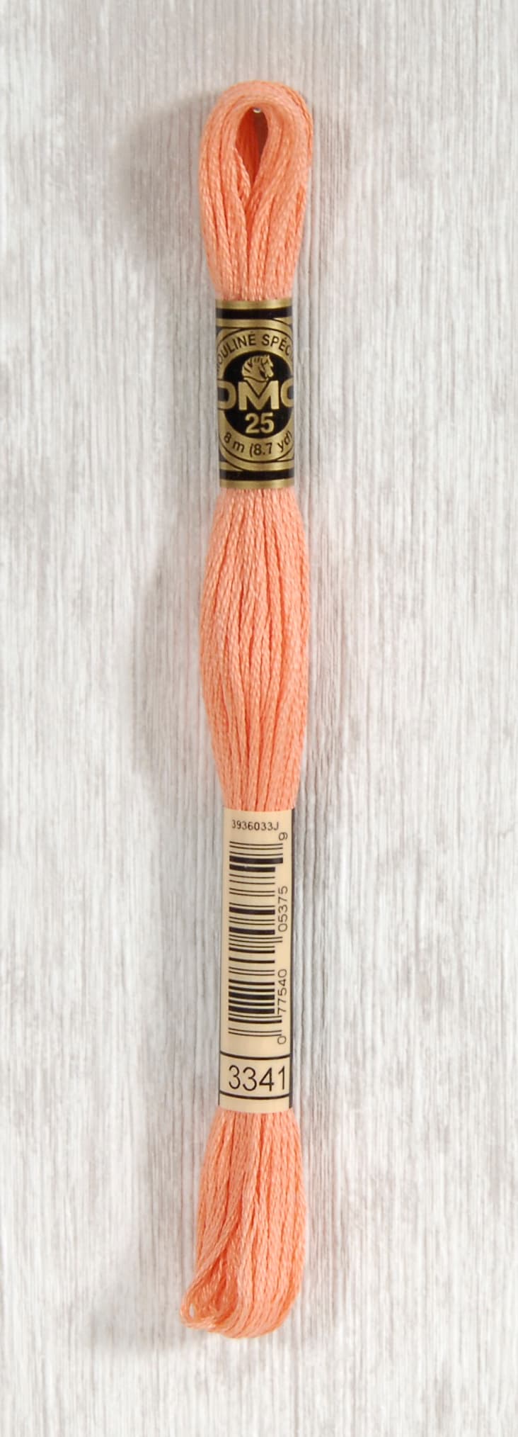 DMC Mouliné Spécial 25 Broderigarn - Färg 3341