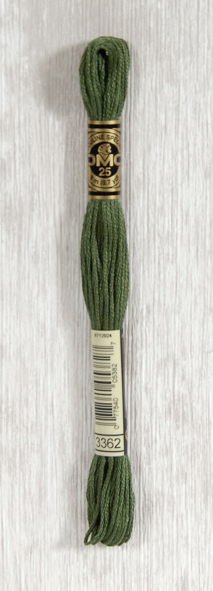 DMC Mouliné Spécial 25 Broderigarn - Färg 3362