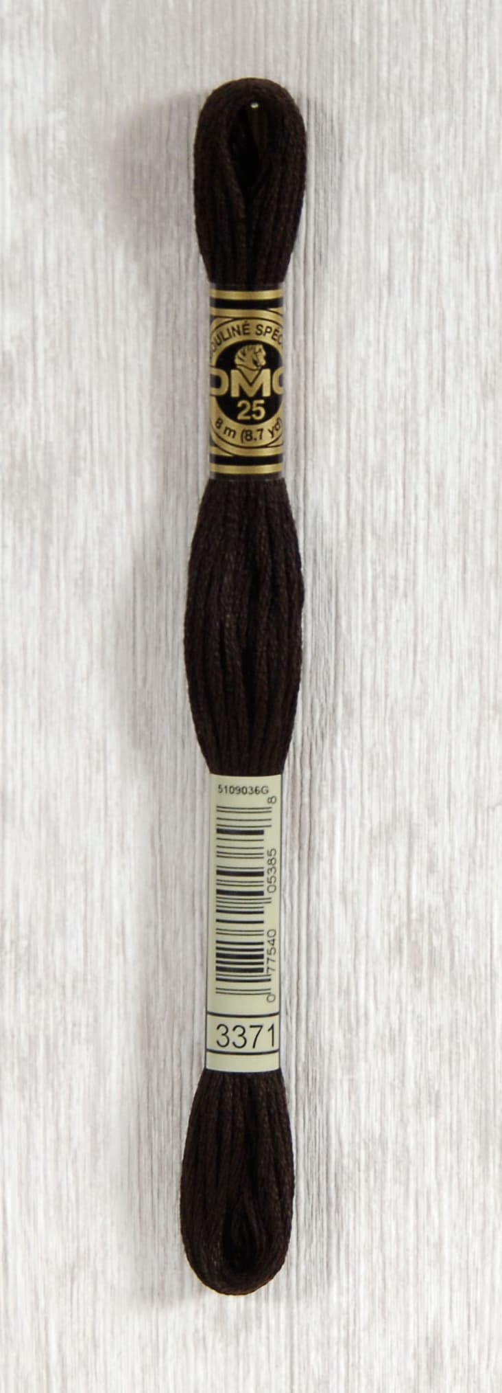 DMC Mouliné Spécial 25 Broderigarn - Färg 3371