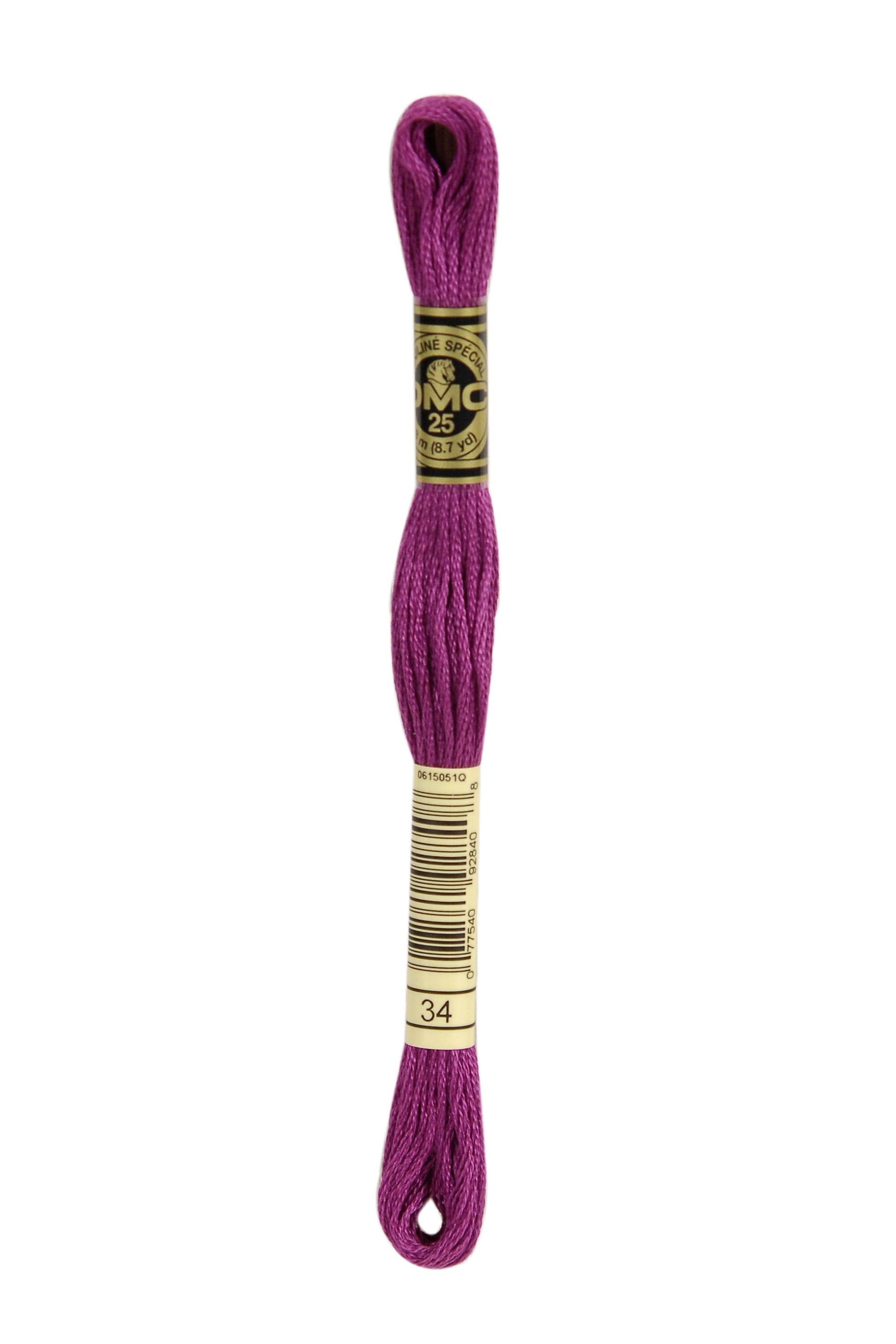 DMC Mouliné Spécial 25 Broderigarn - Färg 34