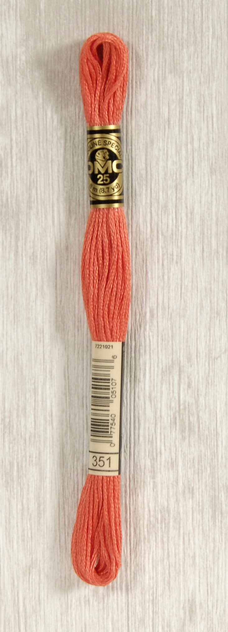 DMC Mouliné Spécial 25 Broderigarn - Färg 351
