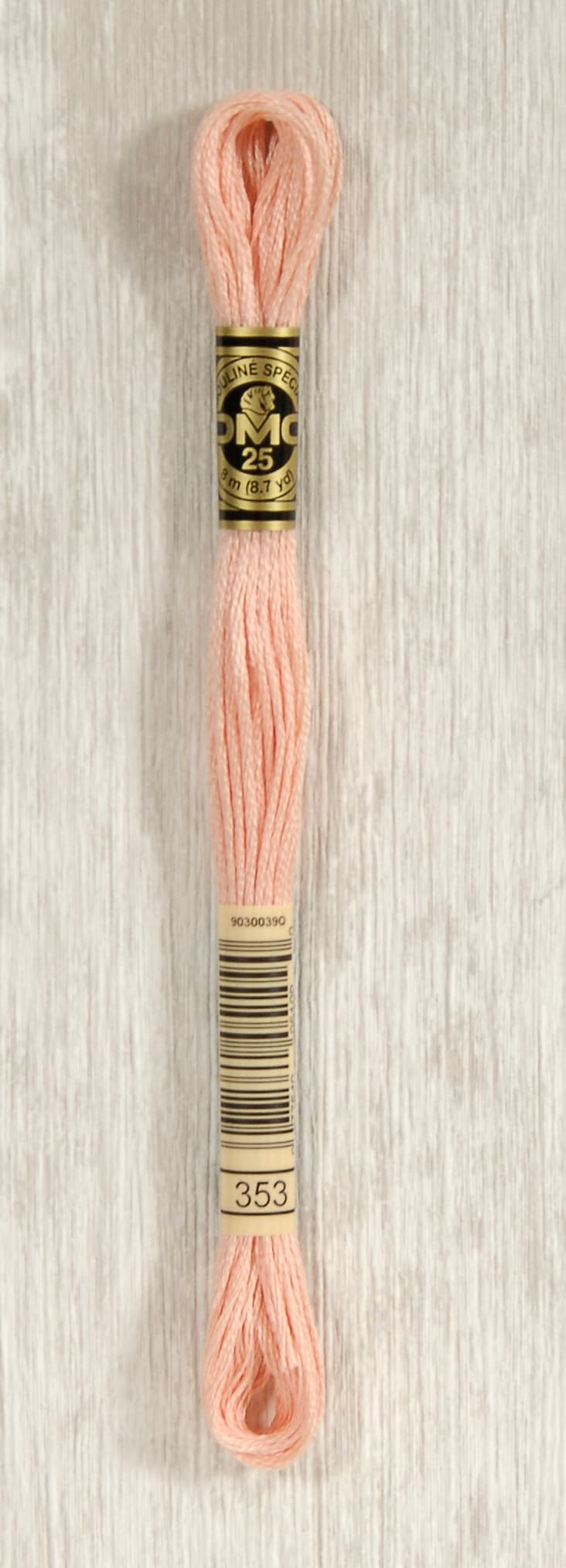 DMC Mouliné Spécial 25 Broderigarn - Färg 353