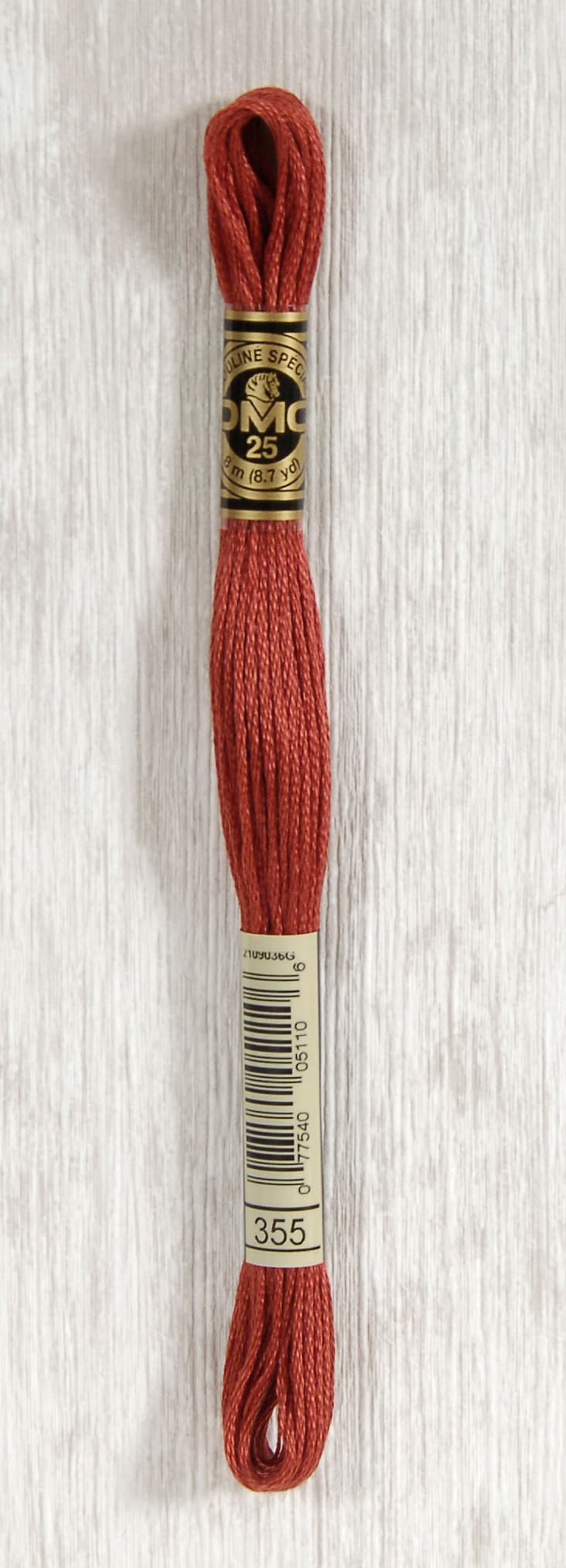DMC Mouliné Spécial 25 Broderigarn - Färg 355