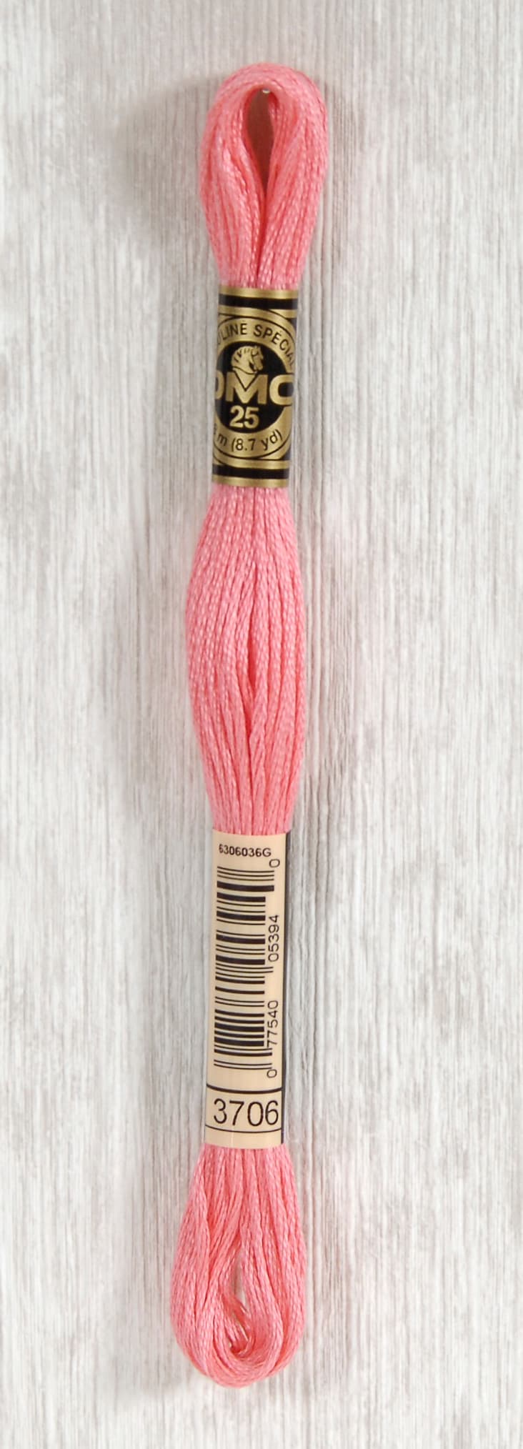 DMC Mouliné Spécial 25 Broderigarn - Färg 3706