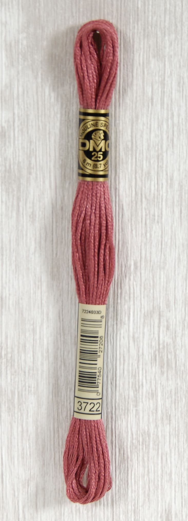 DMC Mouliné Spécial 25 Broderigarn - Färg 3722