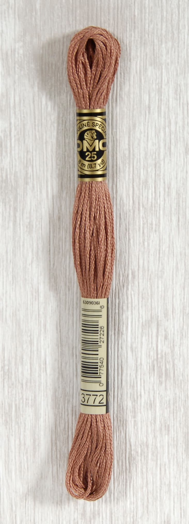 DMC Mouliné Spécial 25 Broderigarn - Färg 3772
