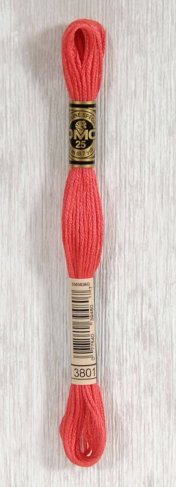DMC Mouliné Spécial 25 Broderigarn - Färg 3801