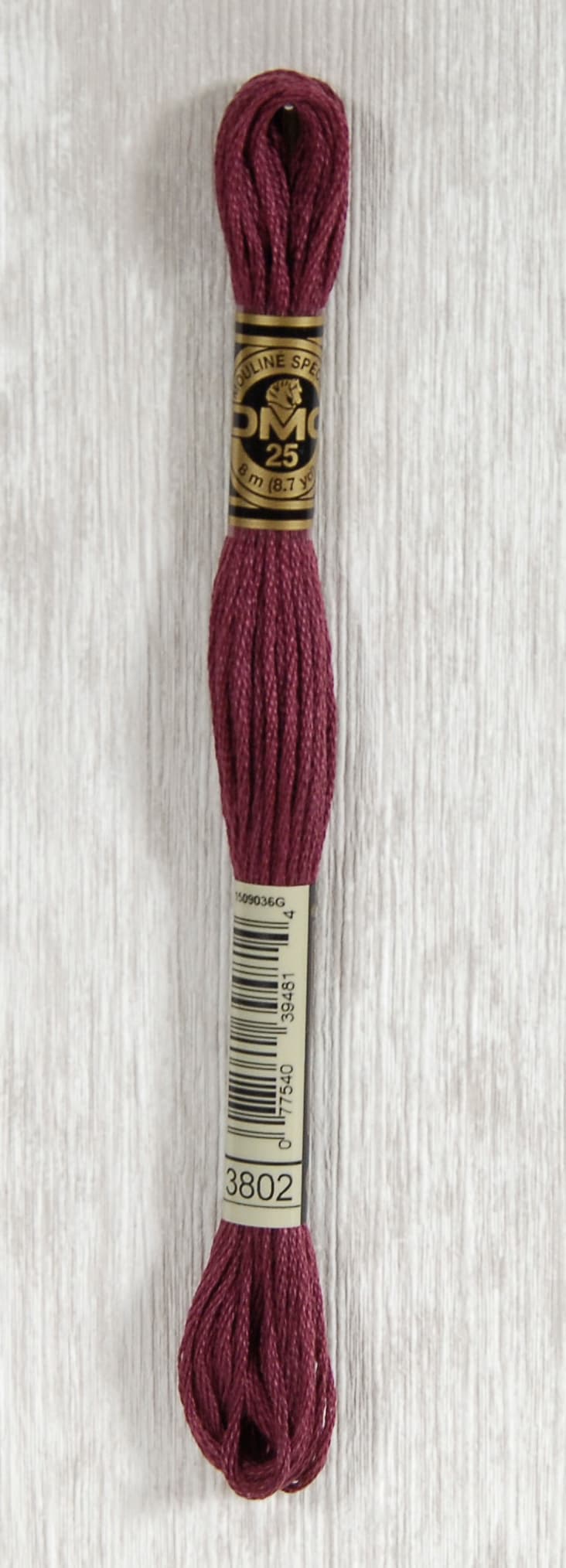 DMC Mouliné Spécial 25 Broderigarn - Färg 3802