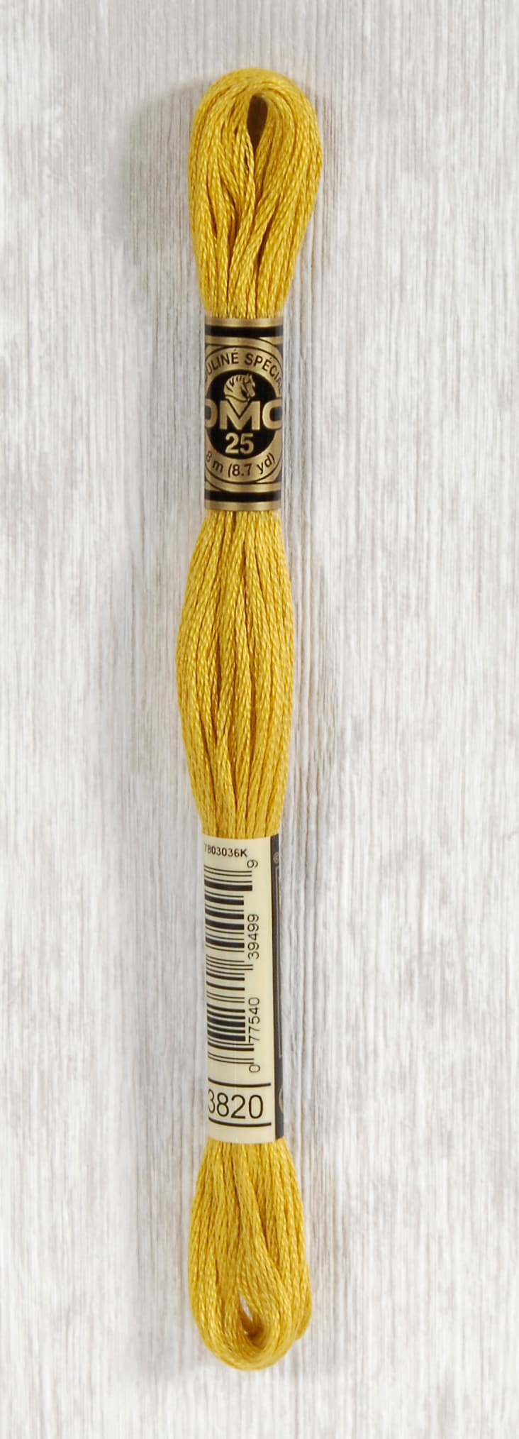 DMC Mouliné Spécial 25 Broderigarn - Färg 3820