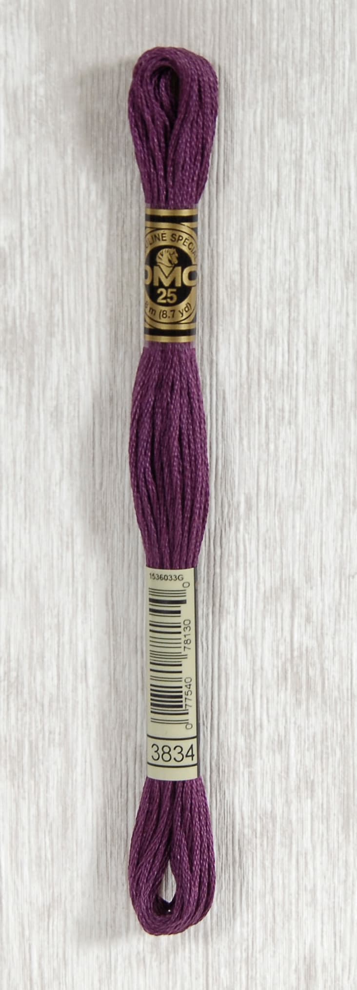 DMC Mouliné Spécial 25 Broderigarn - Färg 3834