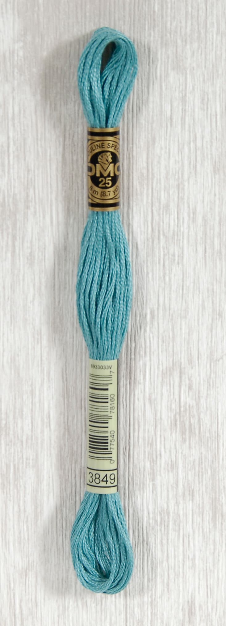 DMC Mouliné Spécial 25 Broderigarn - Färg 3849