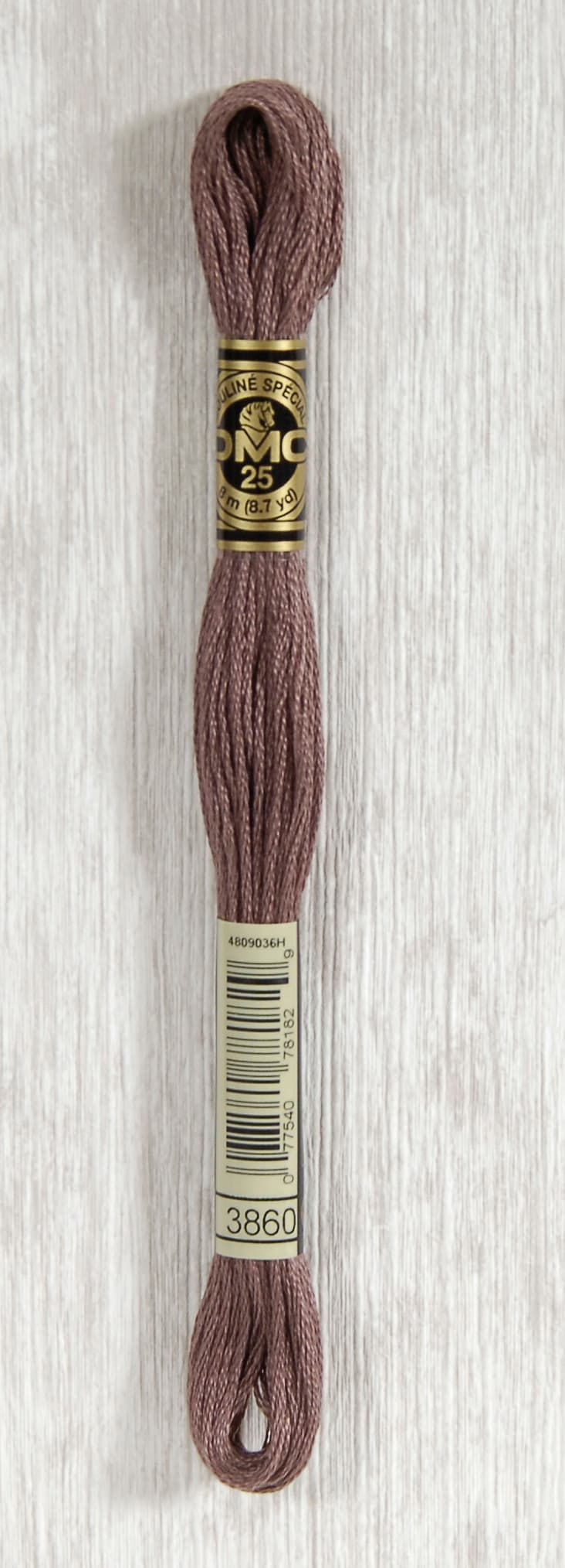 DMC Mouliné Spécial 25 Broderigarn - Färg 3860