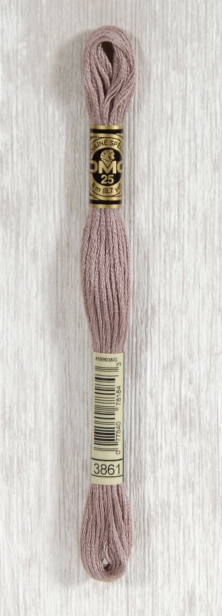 DMC Mouliné Spécial 25 Broderigarn - Färg 3861