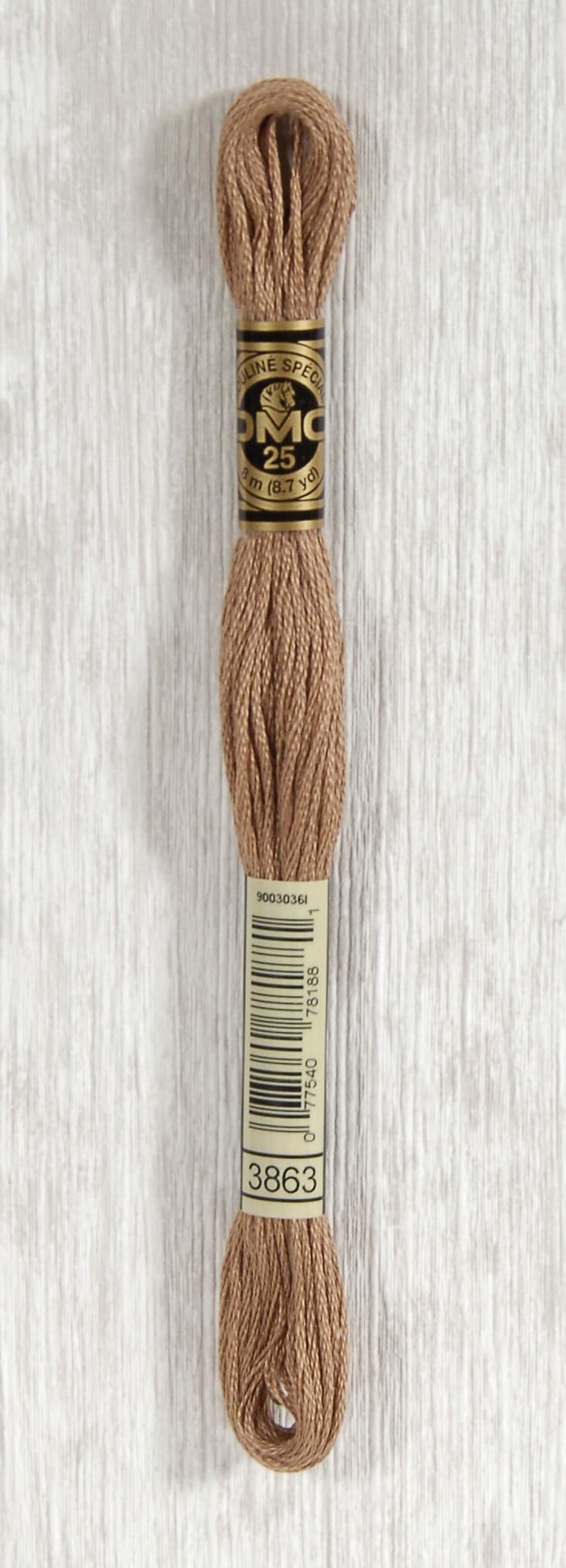 DMC Mouliné Spécial 25 Broderigarn - Färg 3863