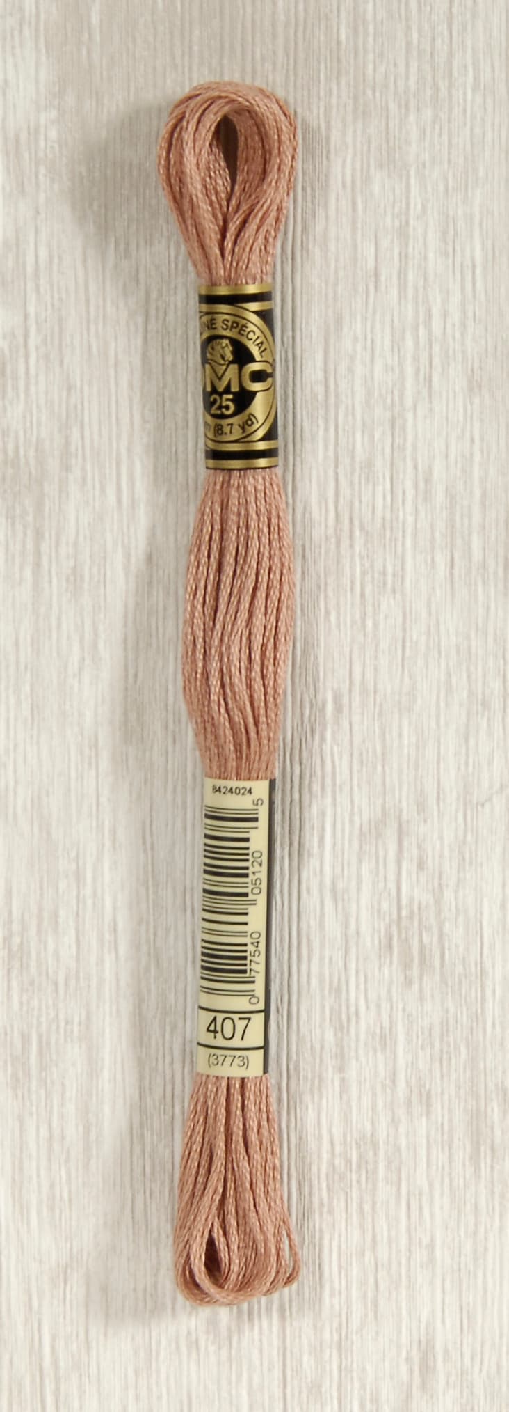 DMC Mouliné Spécial 25 Broderigarn - Färg 407