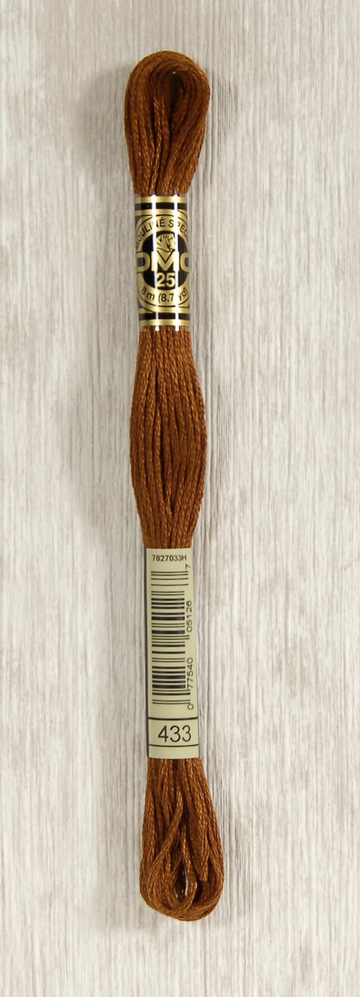 DMC Mouliné Spécial 25 Broderigarn - Färg 433