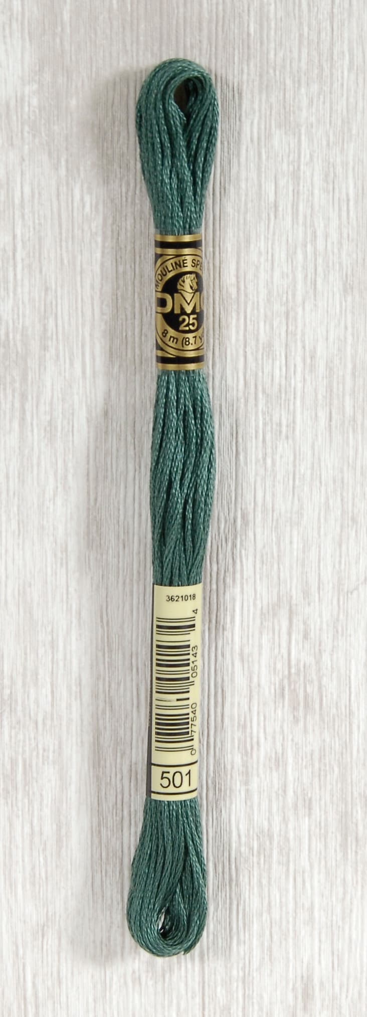 DMC Mouliné Spécial 25 Broderigarn - Färg 501