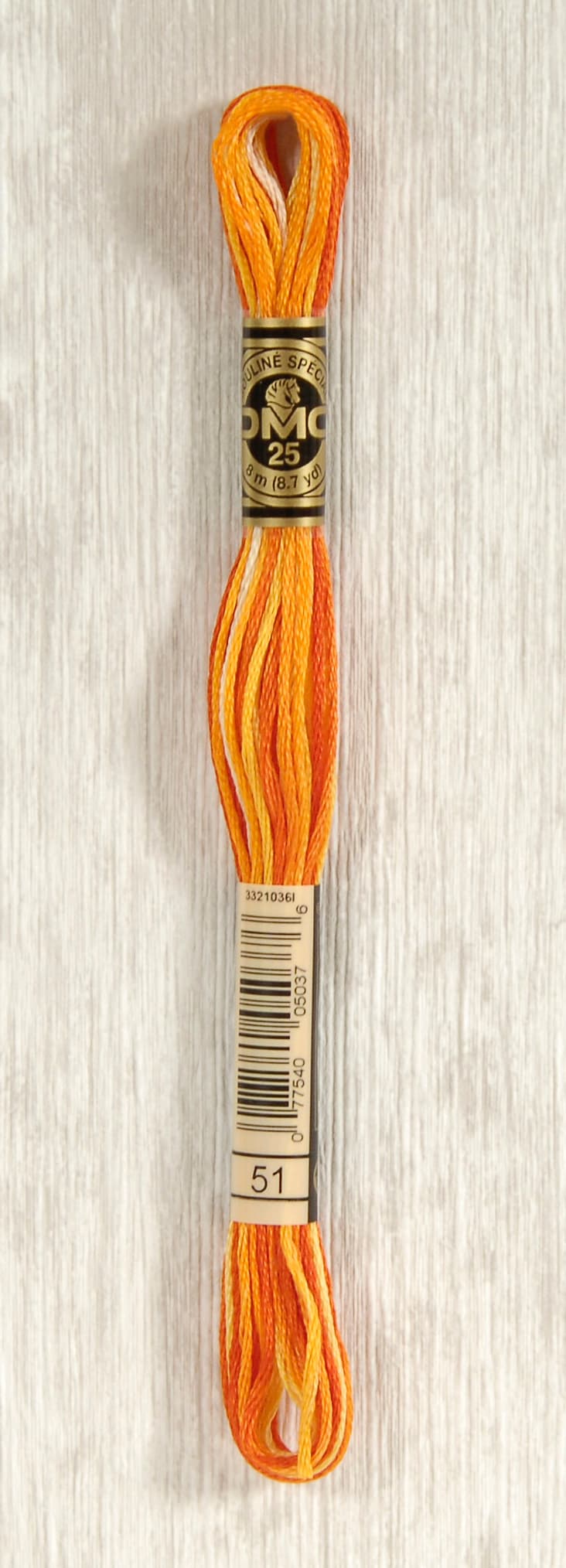 DMC Mouliné Multi Color Broderigarn Färg 51