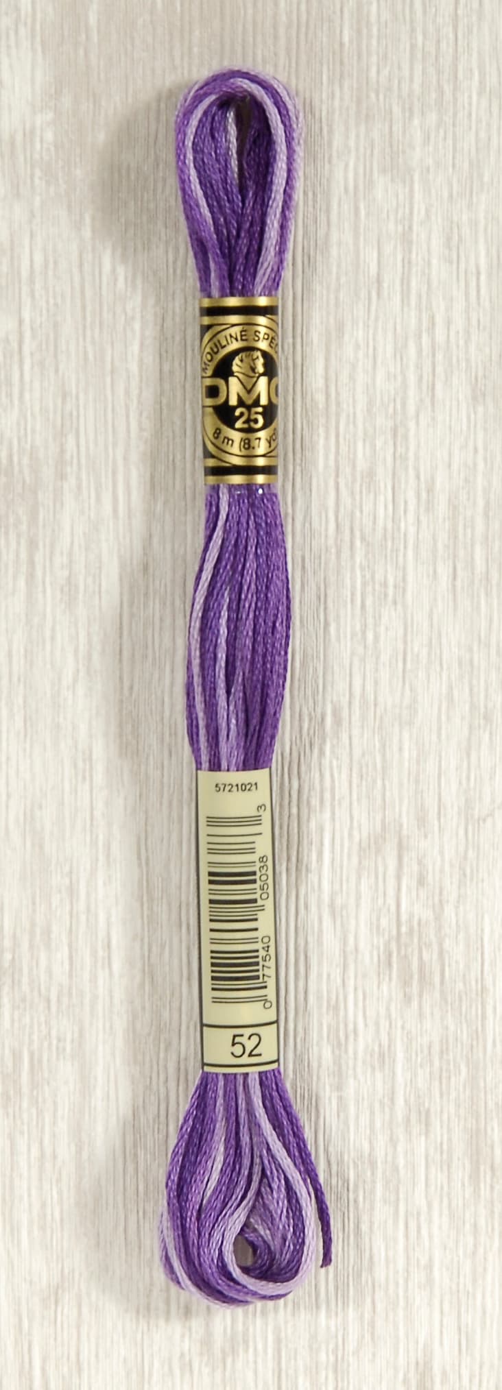 DMC Mouliné Multi Color Broderigarn Färg 52