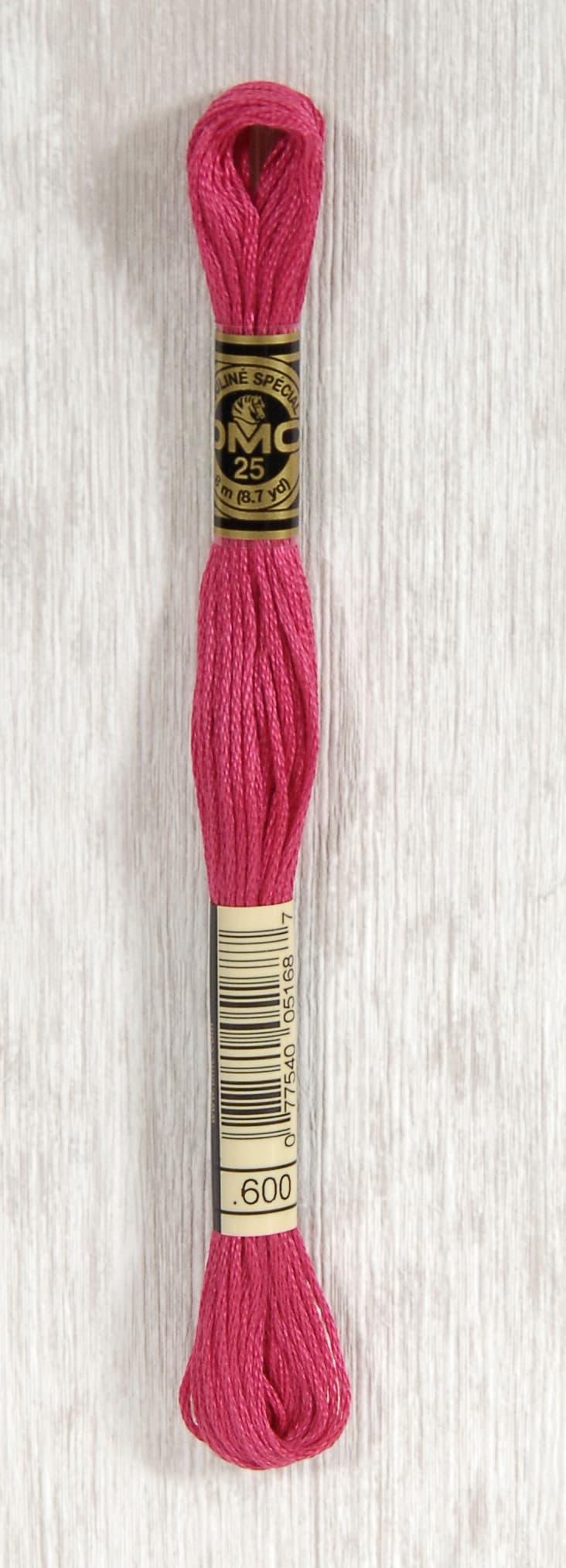 DMC Mouliné Spécial 25 Broderigarn - Färg 600