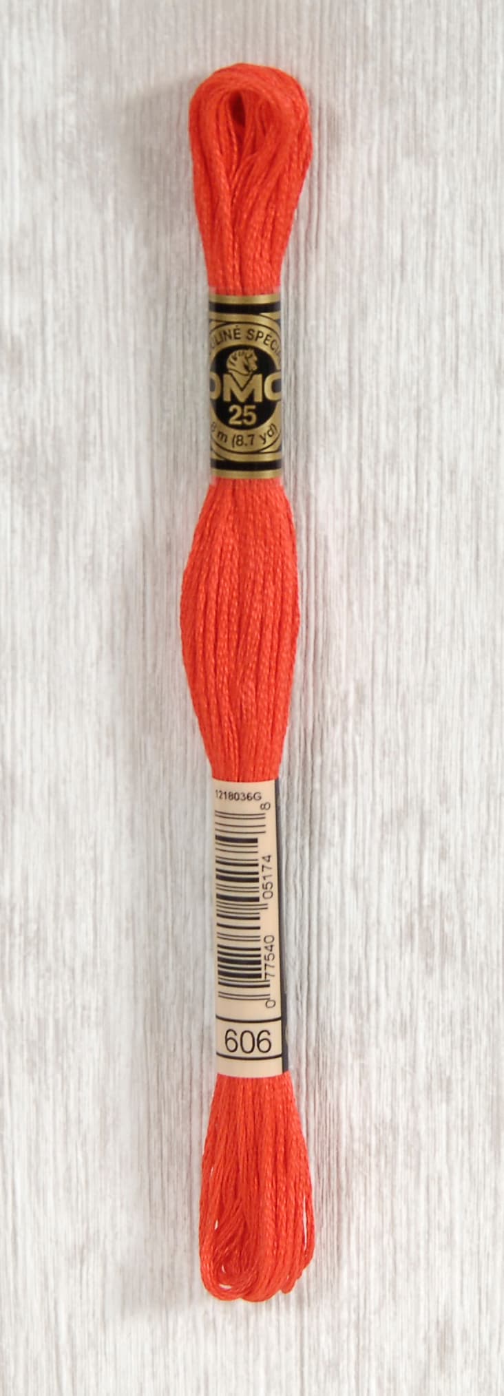DMC Mouliné Spécial 25 Broderigarn - Färg 606