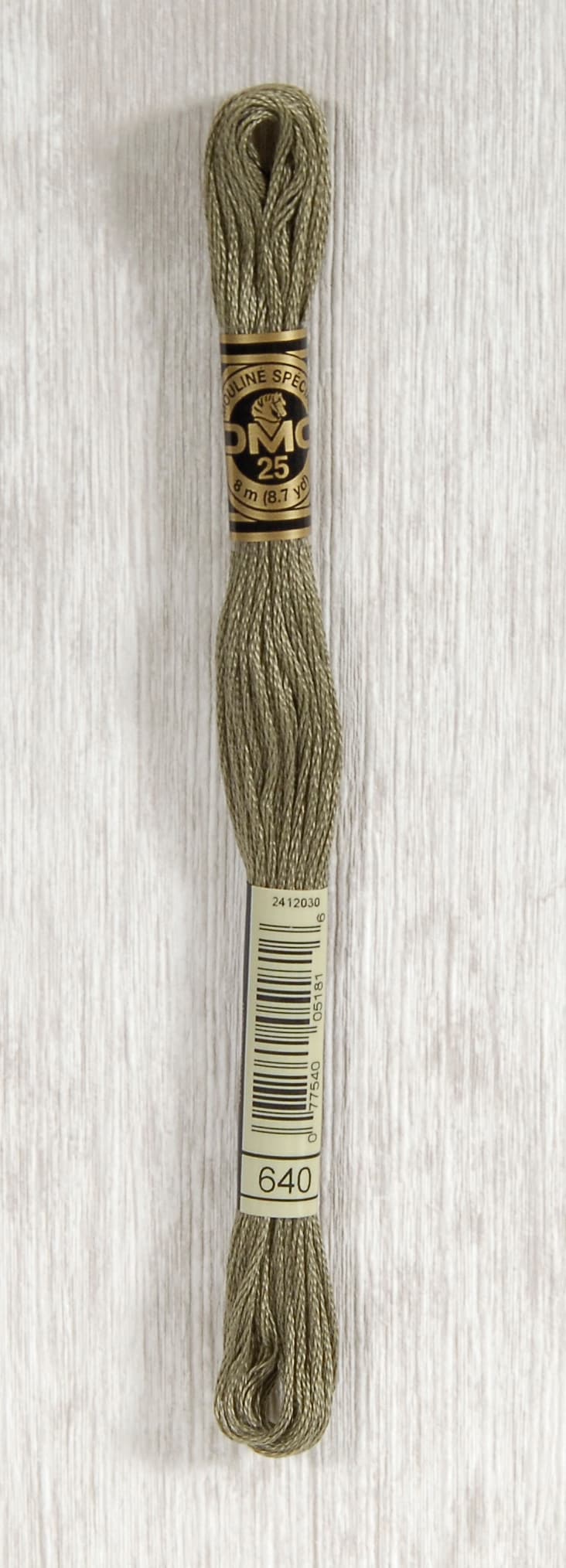 DMC Mouliné Spécial 25 Broderigarn - Färg 640
