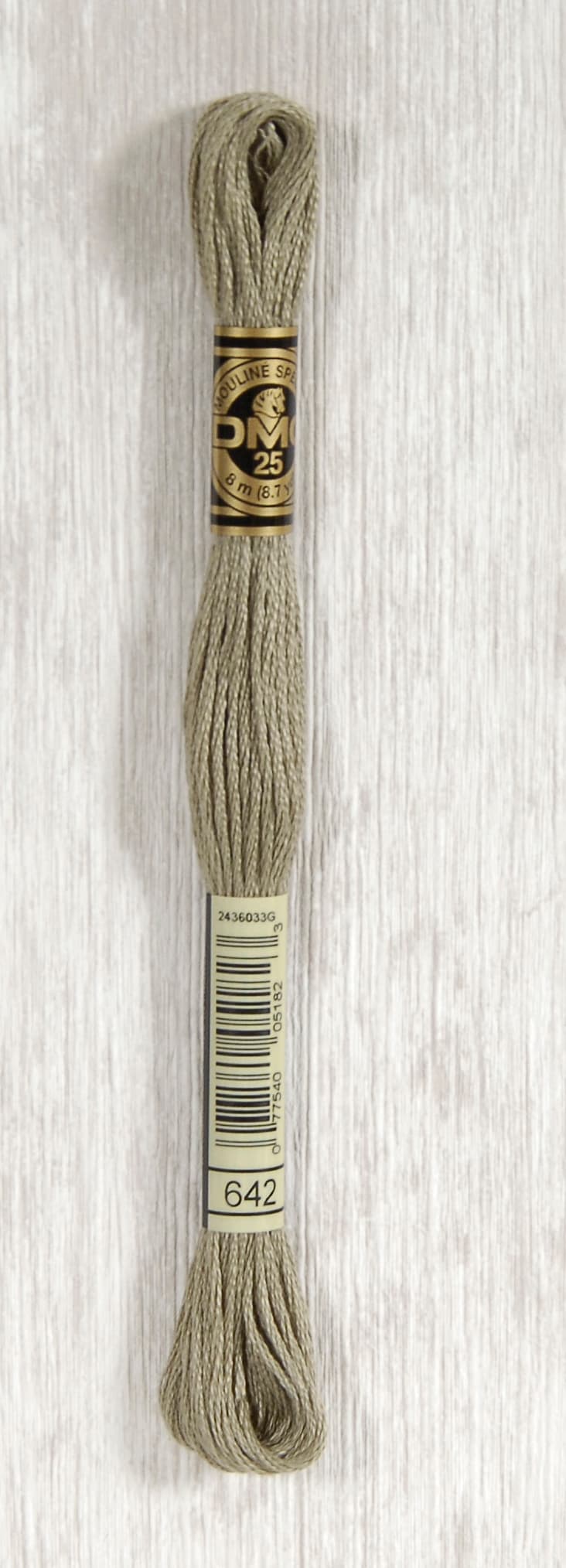 DMC Mouliné Spécial 25 Broderigarn - Färg 642