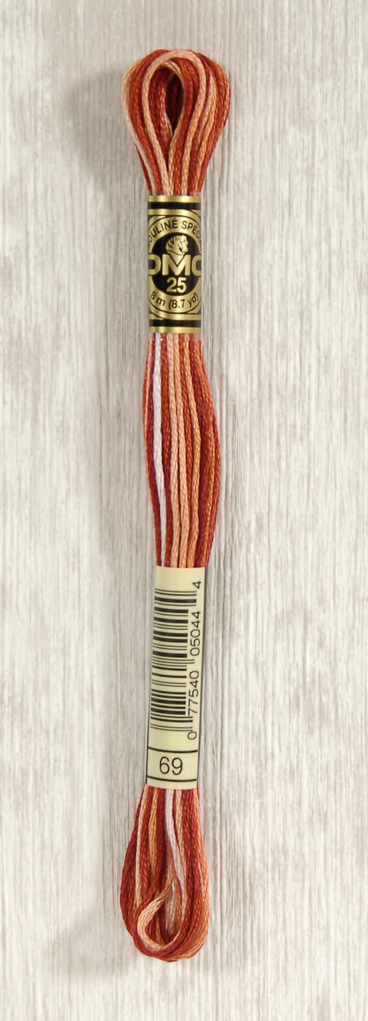 DMC Mouliné Multi Color Broderigarn Färg 69