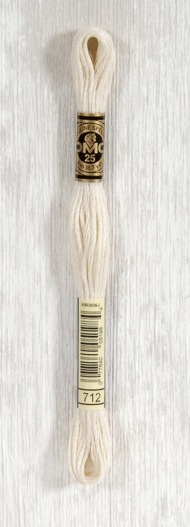 DMC Mouliné Spécial 25 Broderigarn - Färg 712