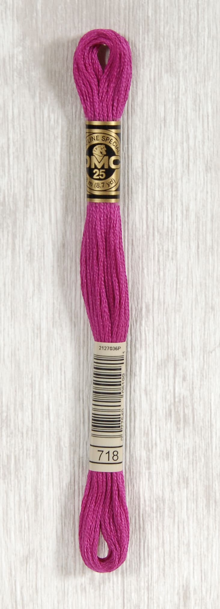DMC Mouliné Spécial 25 Broderigarn - Färg 718
