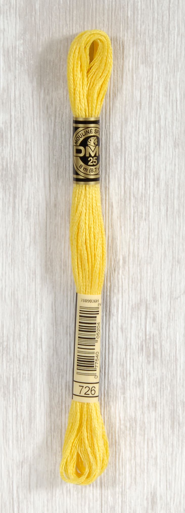 DMC Mouliné Spécial 25 Broderigarn - Färg 726