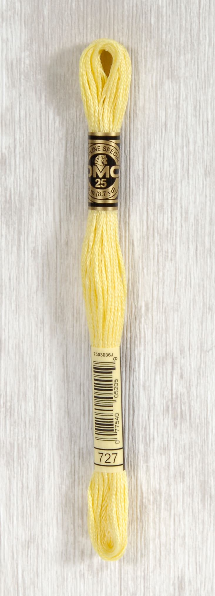 DMC Mouliné Spécial 25 Broderigarn - Färg 727