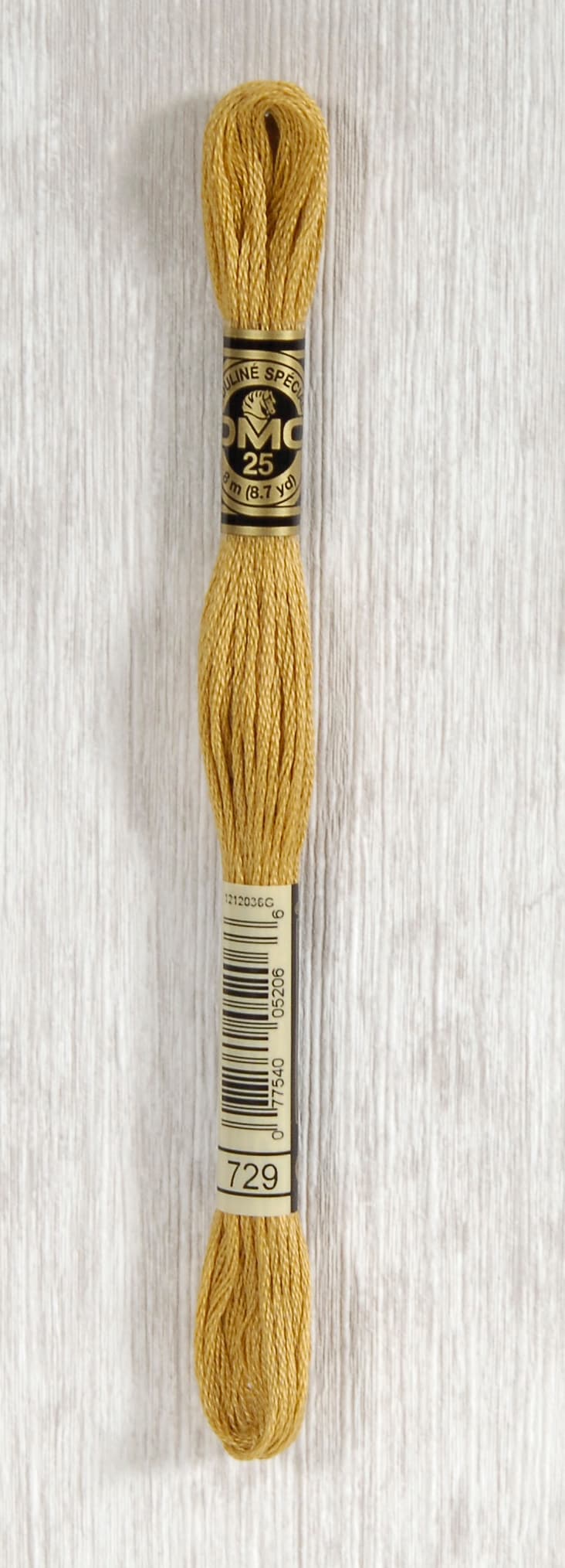 DMC Mouliné Spécial 25 Broderigarn - Färg 729