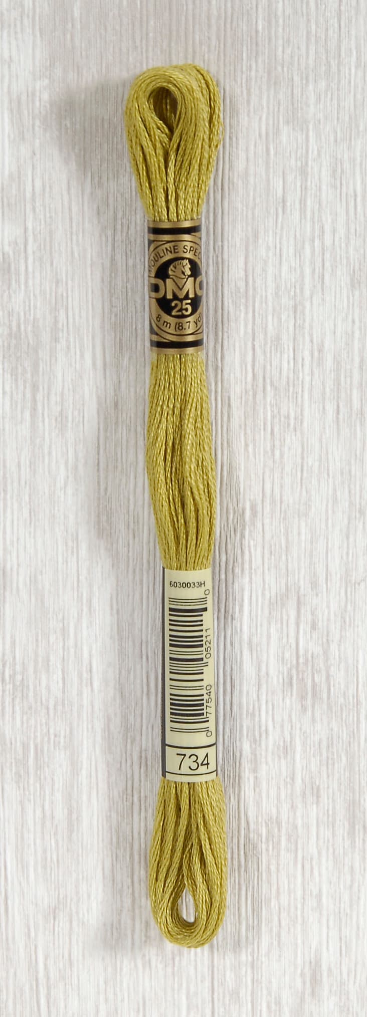 DMC Mouliné Spécial 25 Broderigarn - Färg 734