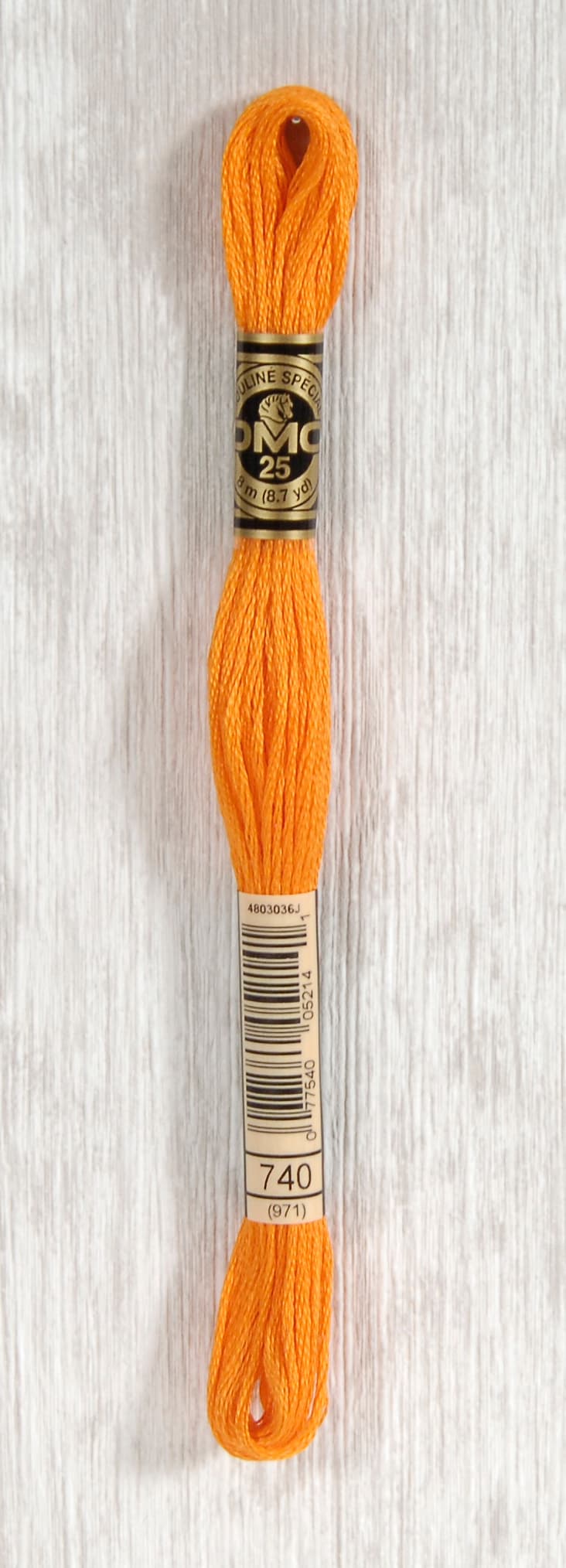 DMC Mouliné Spécial 25 Broderigarn - Färg 740