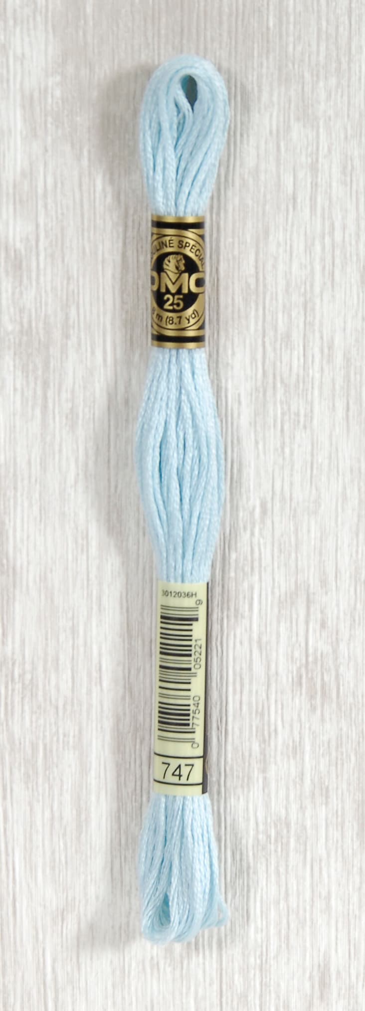 DMC Mouliné Spécial 25 Broderigarn - Färg 747
