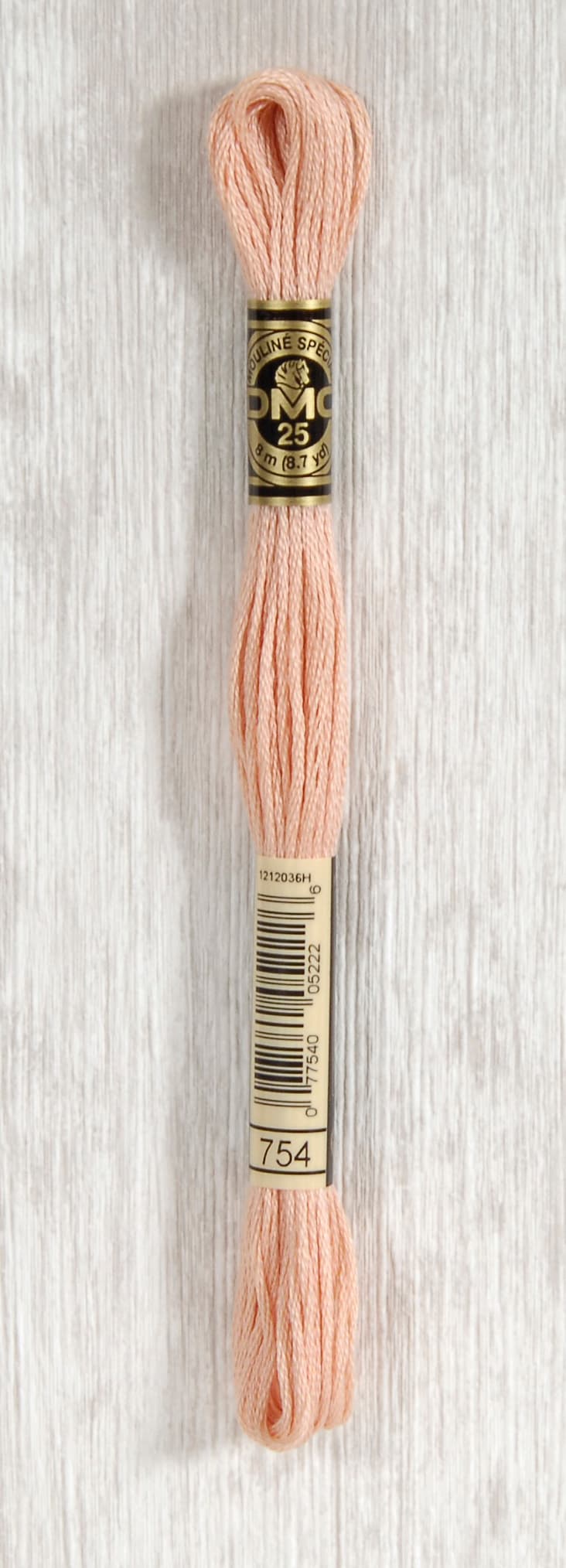 DMC Mouliné Spécial 25 Broderigarn - Färg 754