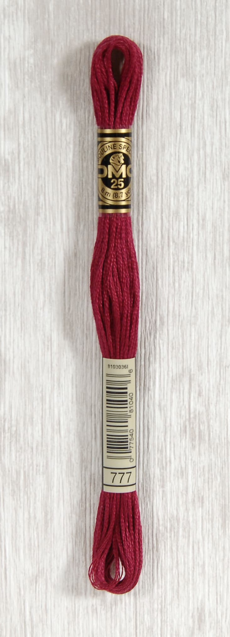 DMC Mouliné Spécial 25 Broderigarn - Färg 777