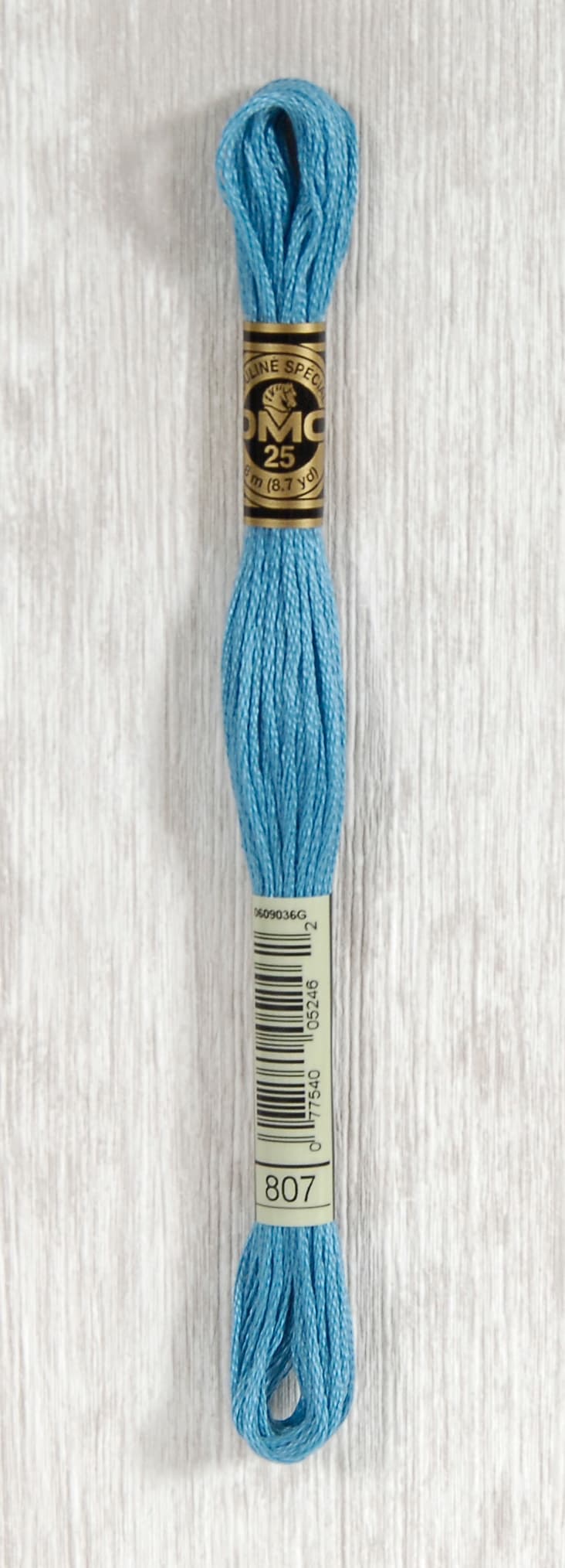 DMC Mouliné Spécial 25 Broderigarn - Färg 807
