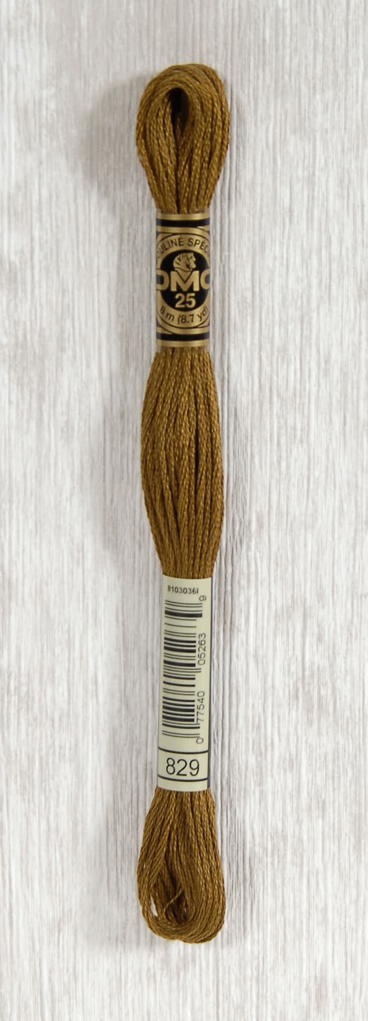 DMC Mouliné Spécial 25 Broderigarn - Färg 829