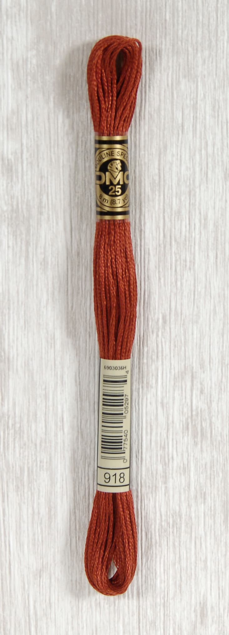 DMC Mouliné Spécial 25 Broderigarn - Färg 918