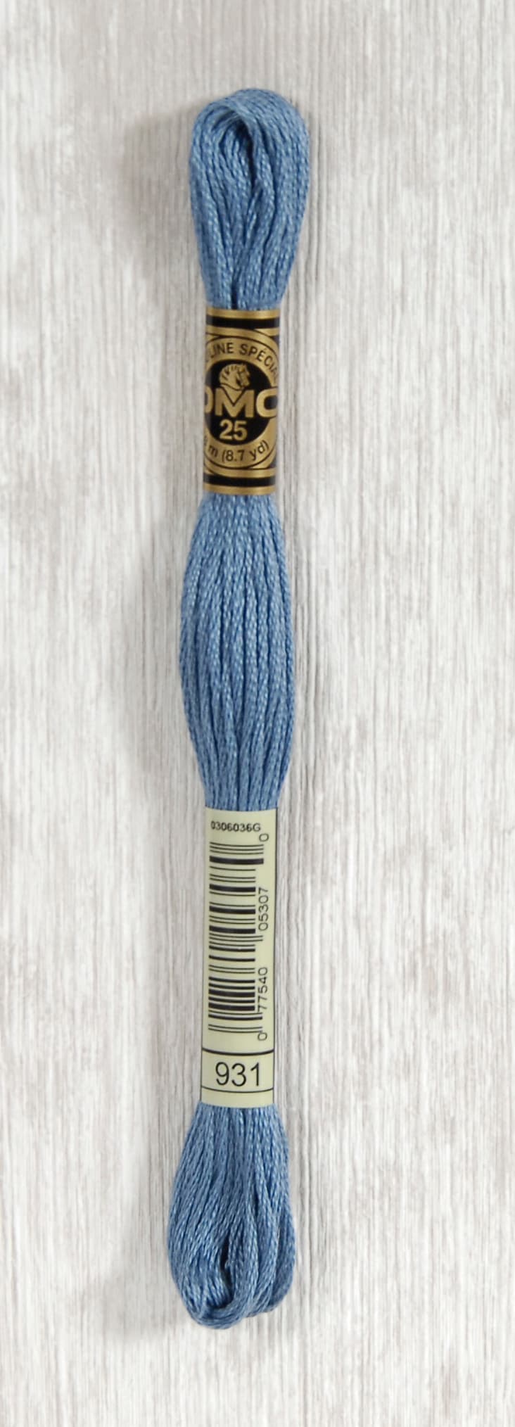 DMC Mouliné Spécial 25 Broderigarn - Färg 931