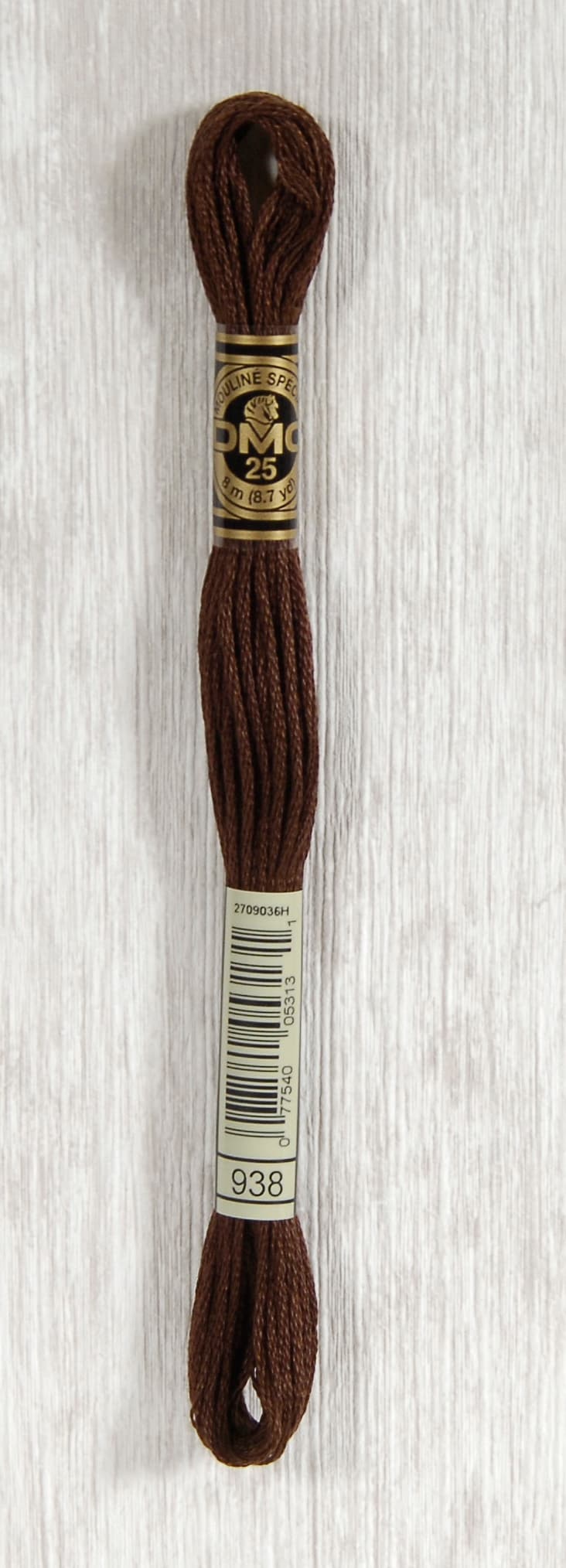 DMC Mouliné Spécial 25 Broderigarn - Färg 938