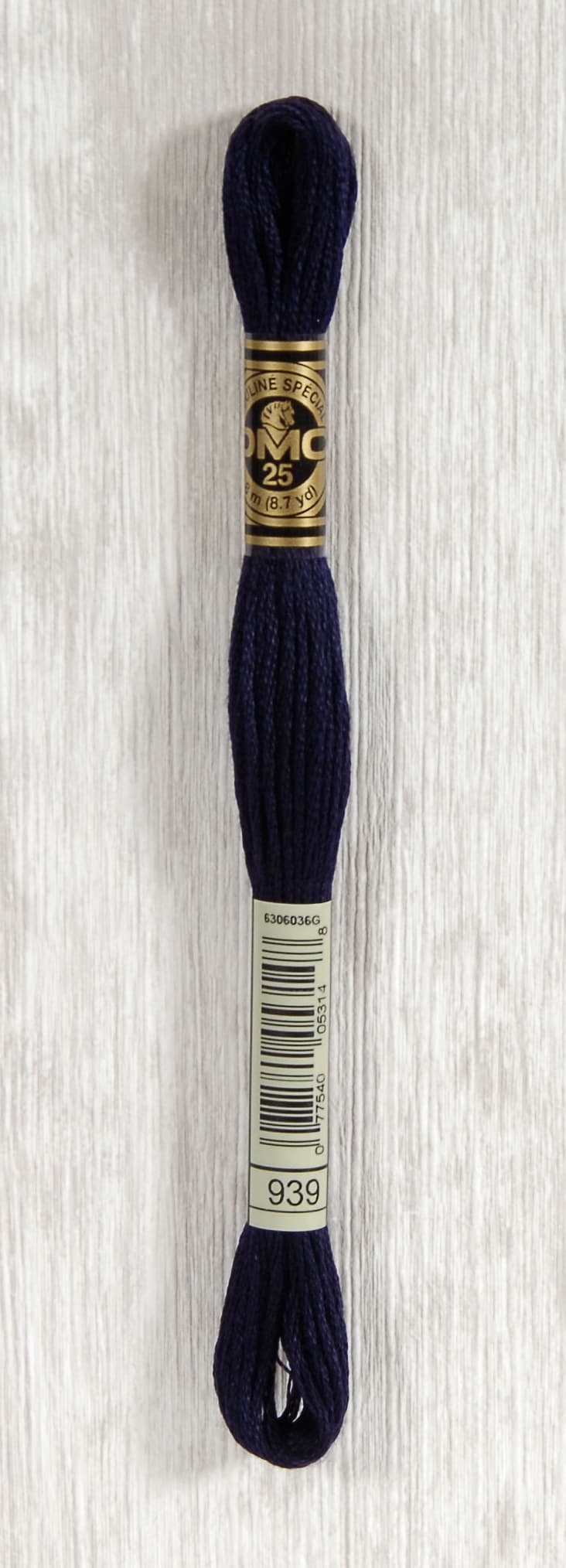 DMC Mouliné Spécial 25 Broderigarn - Färg 939