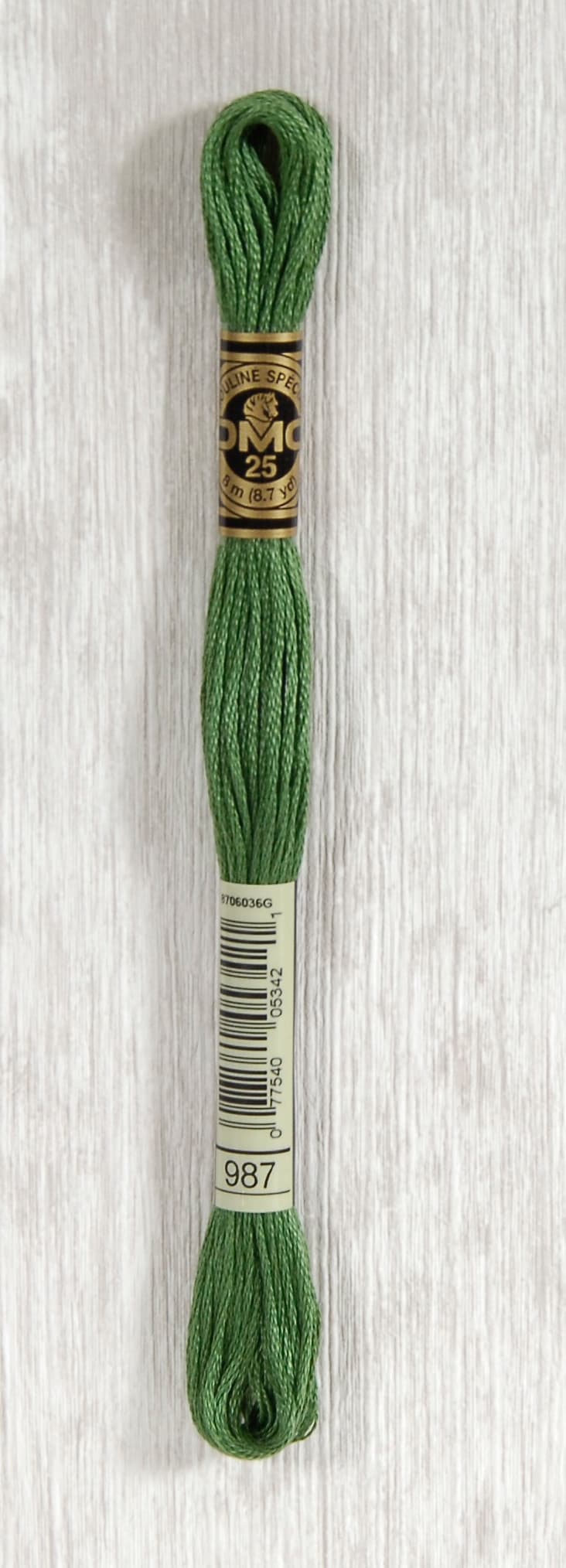 DMC Mouliné Spécial 25 Broderigarn - Färg 987