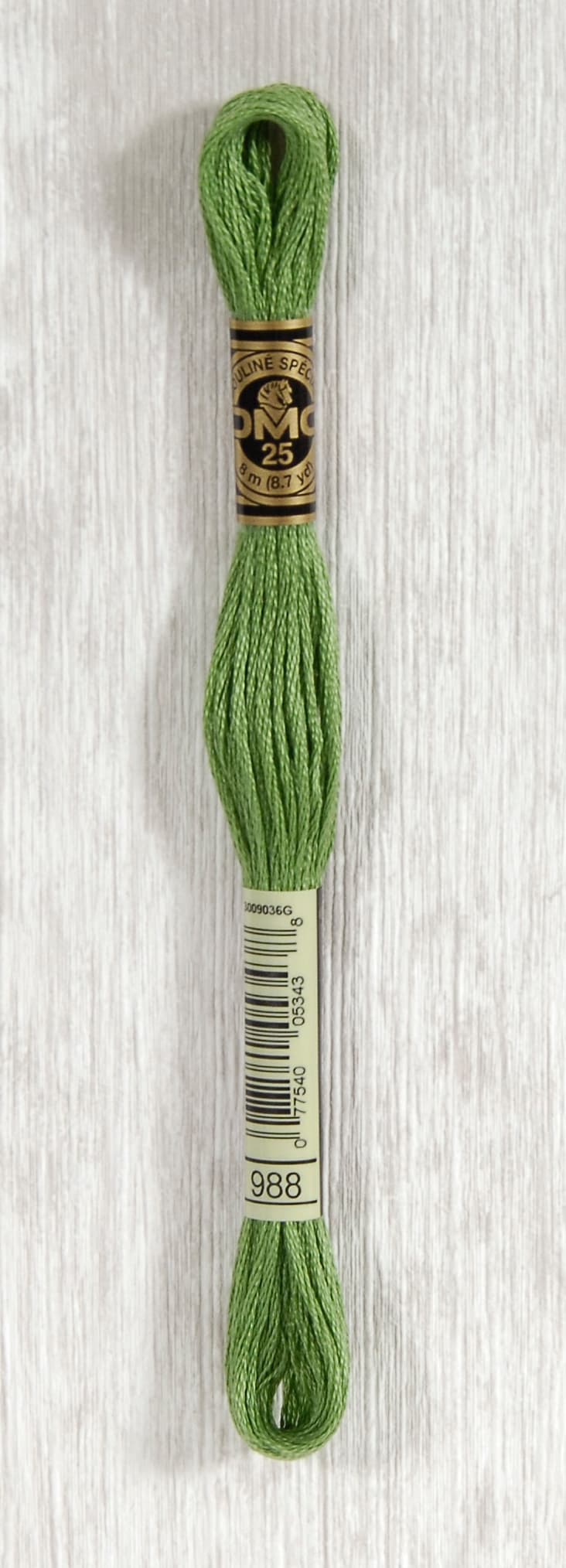 DMC Mouliné Spécial 25 Broderigarn - Färg 988