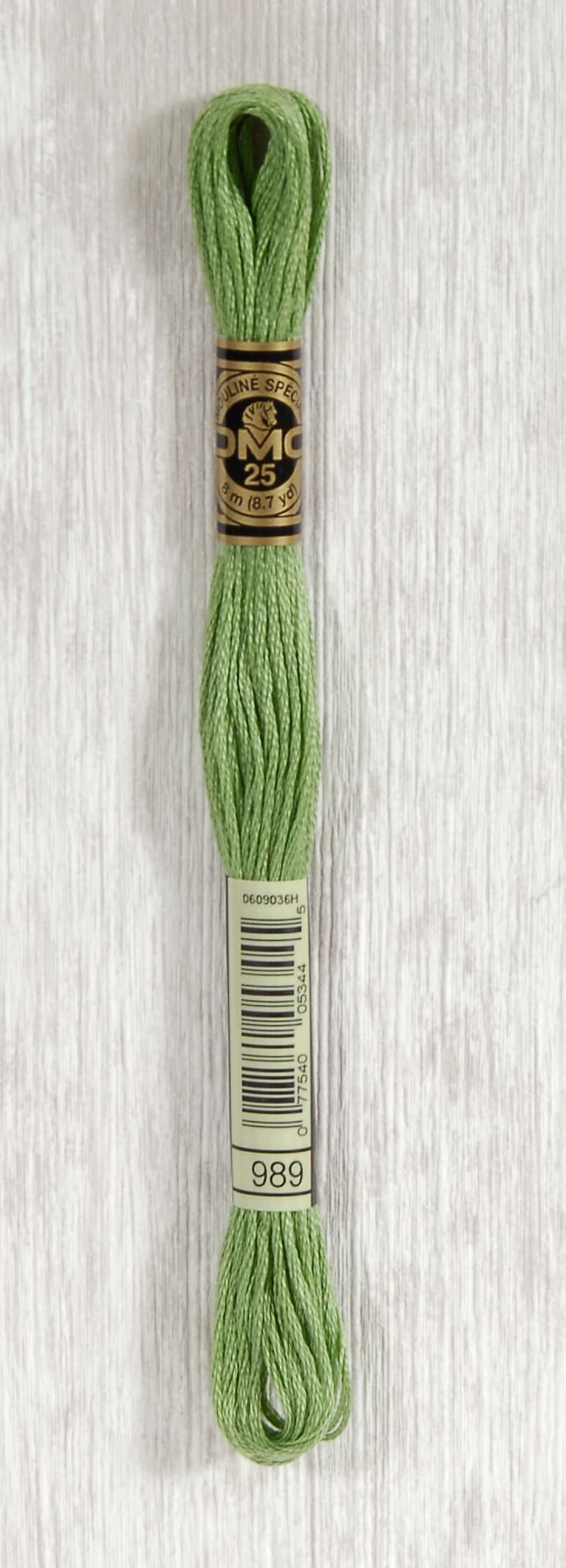 DMC Mouliné Spécial 25 Broderigarn - Färg 989