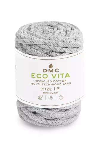 Garn DMC Eco Vita 12 250 G Fv 121 Ljusgrå