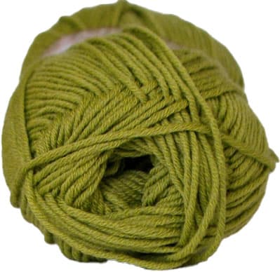 Hjertegarn Merino Cotton - fv 1265 Lime Grön